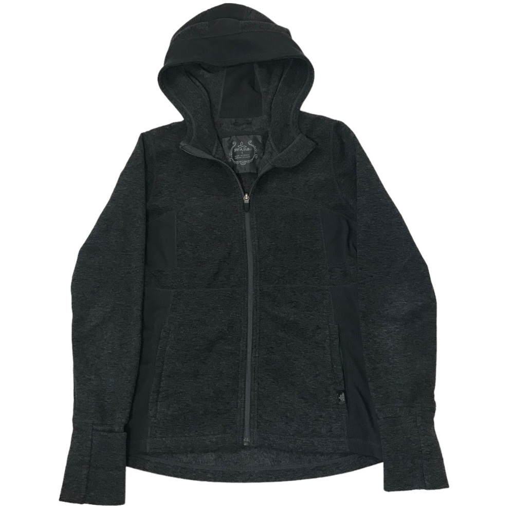 PrAna Women's Grey Drea Front-Zip Hoodie/Jacket Size S - Picture 4 of 15